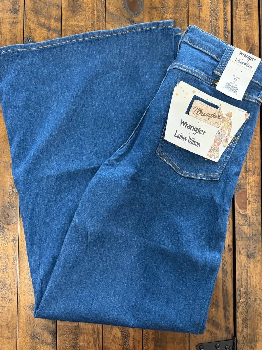 Wrangler X Lainey Wilson Cheeky Wide Leg Jean